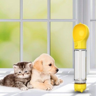 Eco Friendly Multifunction Feeding Dog Drinking Bottle For Dogs Pet Dog Water Bottle